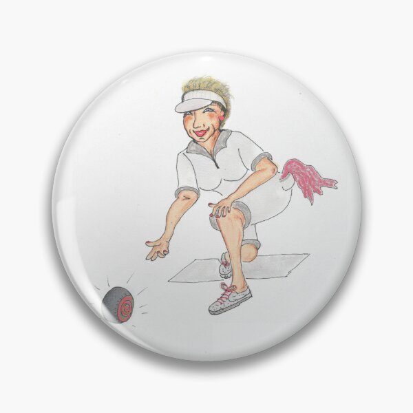 Item preview, Lawn Bowls Lady designed and sold by Annie18c.