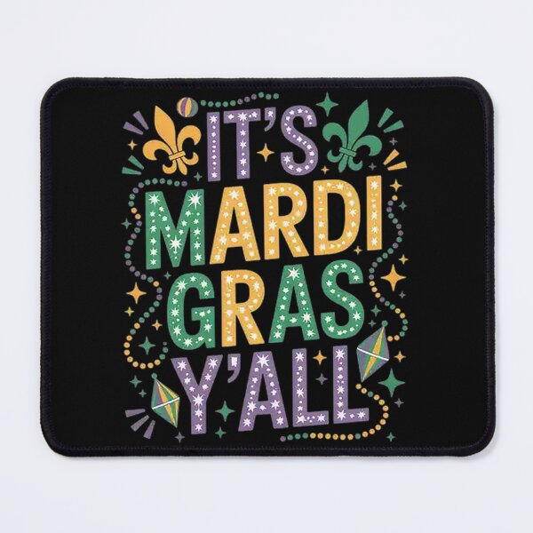 Item preview, It's Mardi Gras Y'all Happy Mardi Gras 2026 Matching Party designed and sold by AmandasHastie.