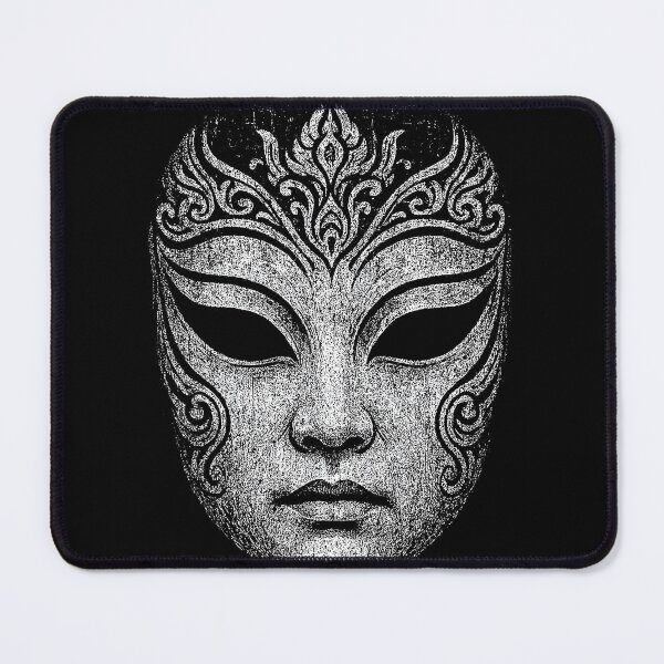 Item preview, Chinese Opera Mask - Dark Oriental Symbolic Art designed and sold by Mortisigil.