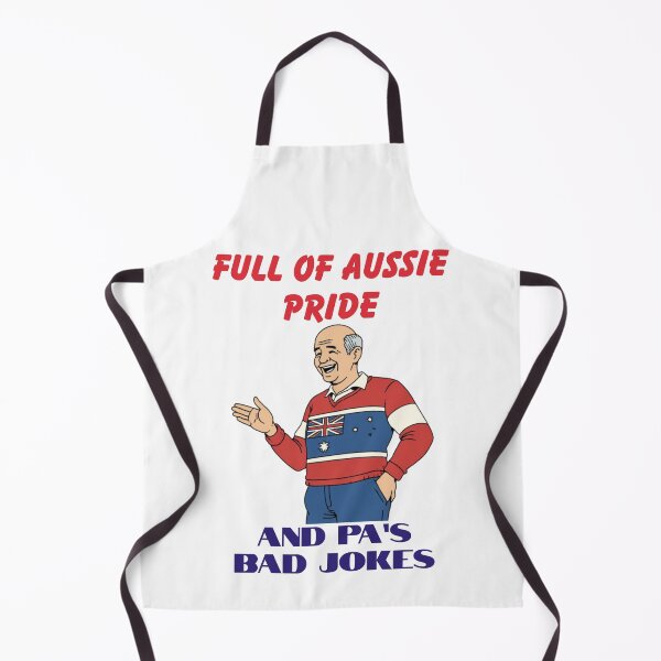 Item preview, Full of Aussie Pride & Pa’s Bad Jokes – Funny Australia Day Shirt designed and sold by Hintotees.