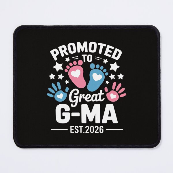 Item preview, Promoted to Great G-Ma Est 2026 Pregnancy Announcement designed and sold by HesterFoley.
