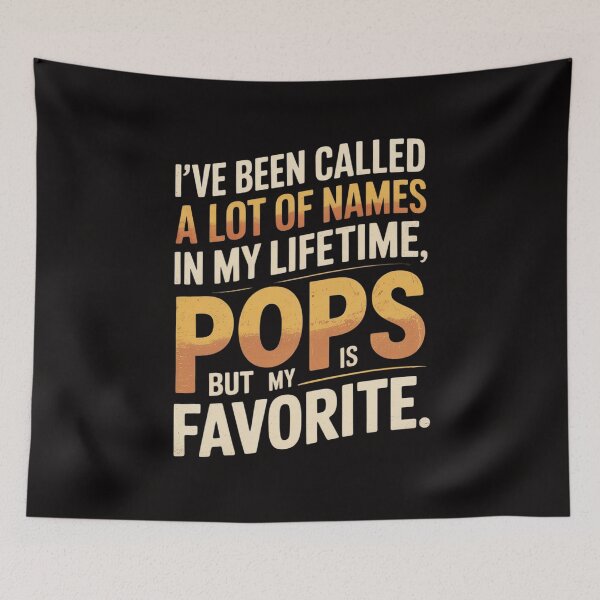 Item preview, Pops Is My Favorite Name - Father's Day Pops designed and sold by HesterFoley.
