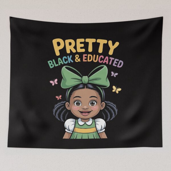 Item preview, Pretty Black & Educated African American Black History Girls designed and sold by HesterFoley.