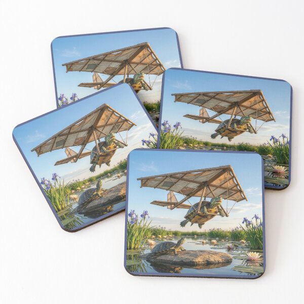 Item preview, Audacious Turtle Takes Flight designed and sold by Tridentulus.