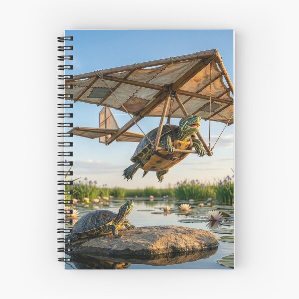 Item preview, Audacious Turtle Takes Flight designed and sold by Tridentulus.