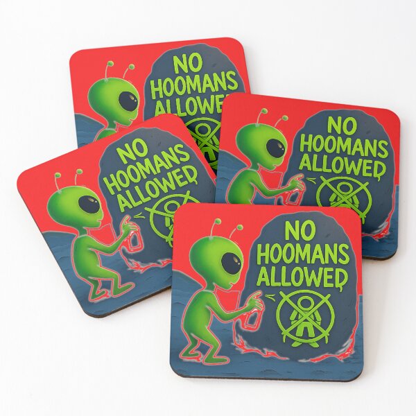 Item preview, No Hoomans allowed designed and sold by Geep-OG-Design.