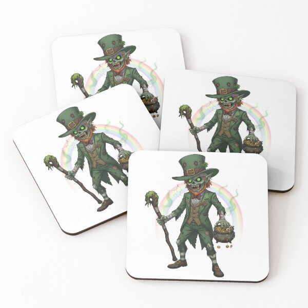 Item preview, Lindo duende zombi malvado designed and sold by BattleCrowBrand.