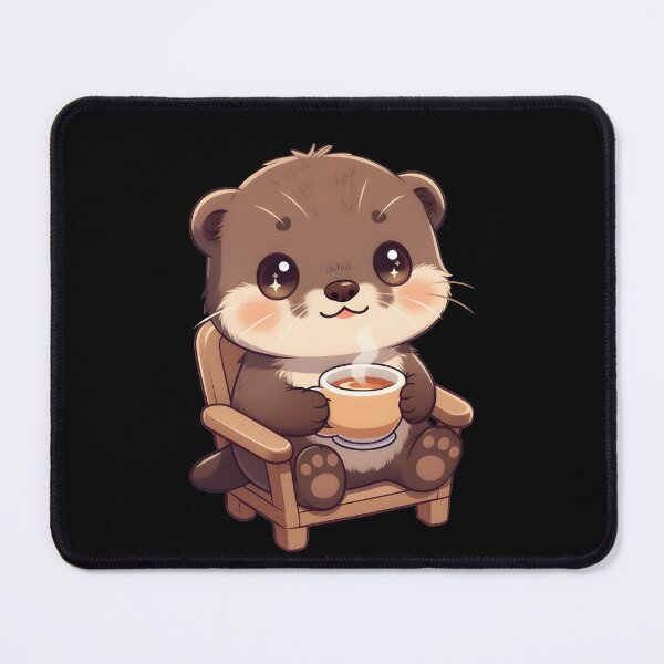 Item preview, Cozy Otter Tea Moment designed and sold by Clauxel.