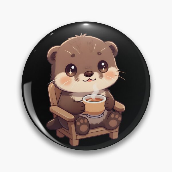 Item preview, Cozy Otter Tea Moment designed and sold by Clauxel.