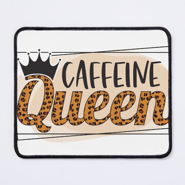 Item preview, Caffeine Queen Vintage Regal Aesthetic T-Shirt for Coffee Loving Women and Morning Bosses designed and sold by ChameraDesign.