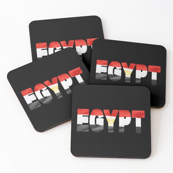 Item preview, EGYPT - Flag Flying in Wind cut to Letters Souvenir Sticker Shirt designed and sold by Adam Gormley.
