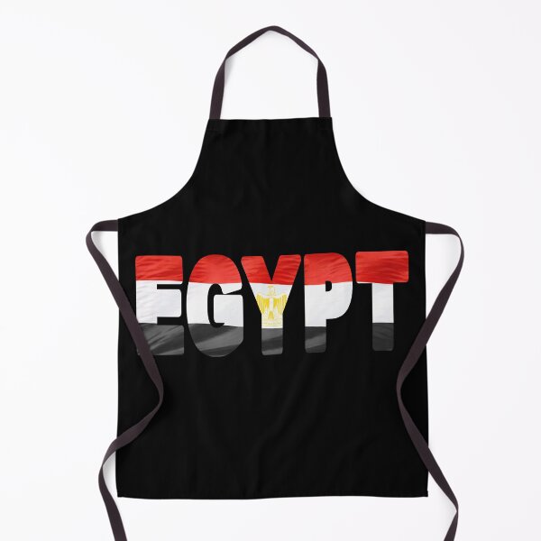 Item preview, EGYPT - Flag Flying in Wind cut to Letters Souvenir Sticker Shirt designed and sold by Adam Gormley.