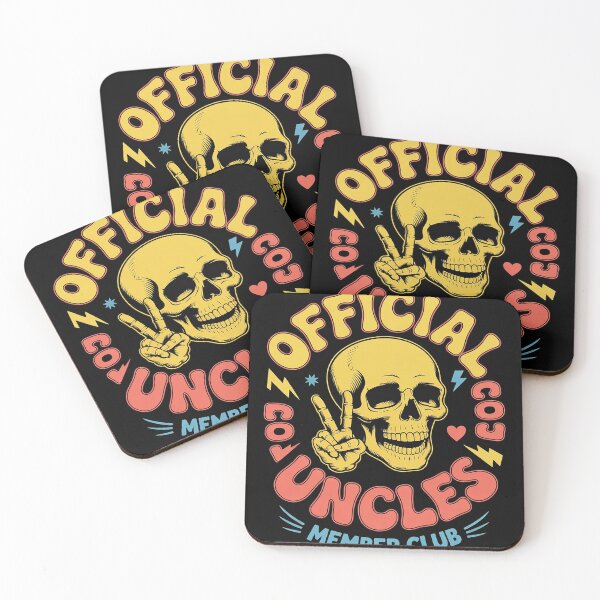Item preview, Official Member Cool Uncles Club Skeleton Father's Day designed and sold by Dakarothill.