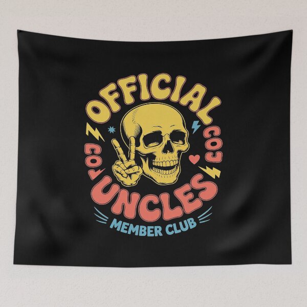 Item preview, Official Member Cool Uncles Club Skeleton Father's Day designed and sold by Dakarothill.