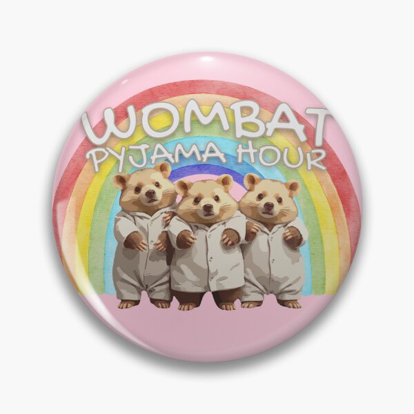 Item preview, Wombat Pyjama Hour designed and sold by pUNKnown.