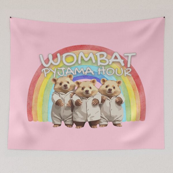 Item preview, Wombat Pyjama Hour designed and sold by pUNKnown.