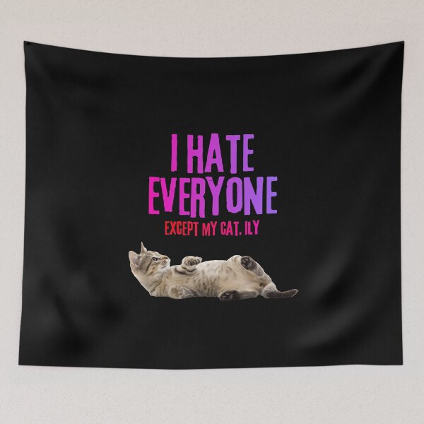 Item preview, My Cat Is My Valentine Sticker – Funny Cat Gift designed and sold by LAVegasVibes .