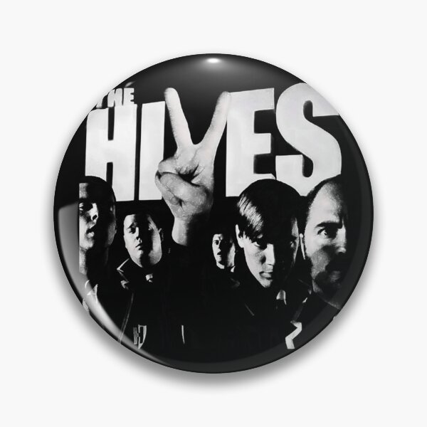 Artikelvorschau, The Hives Peace Sign Shirt – Geschenk für Rockfans und Punkmusikliebhaber entworfen und verkauft von JorgePrado621.