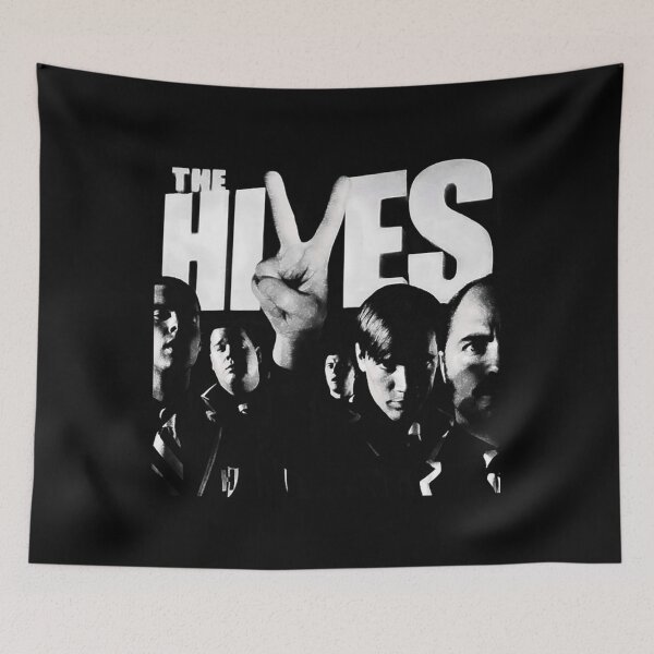 Item preview, The Hives Peace Sign Shirt For Rock Fans Gift For Punk Music Lovers designed and sold by JorgePrado621.