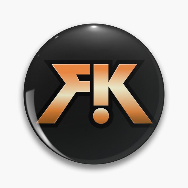 Item preview, FirstKhaotung Thai BL Fandom Logo Badge Shiny Metallic designed and sold by jepchan.