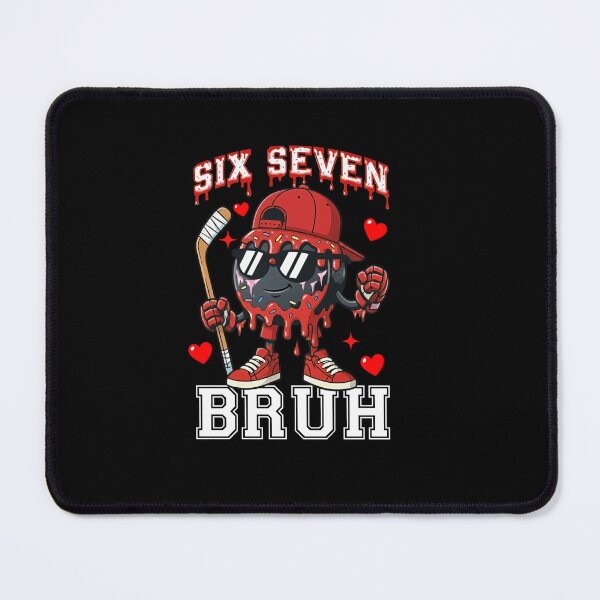 Item preview, 67 Six Seven BRUH Hockey Puck Streetwear designed and sold by LashondaGreen89.