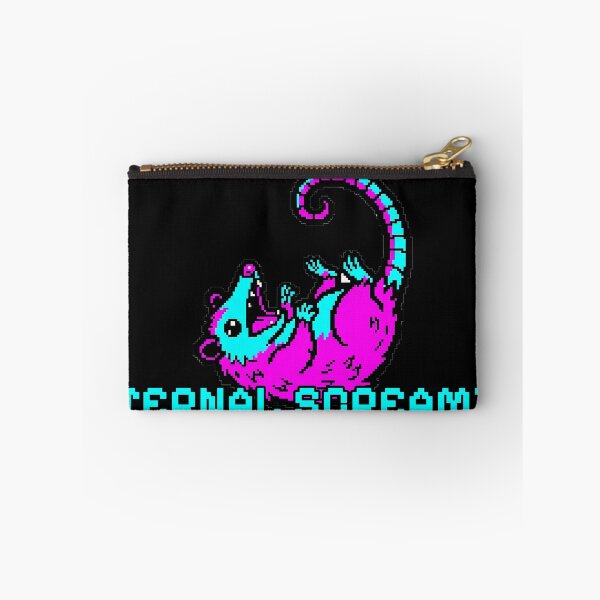 Item preview, Funny Screaming Opossum Retro Pixel Art - Internal Screaming designed and sold by ClubChaos.