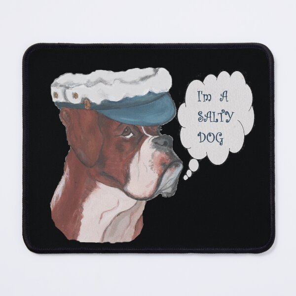 Item preview, Boxer Dog : SALTY DOG designed and sold by Annie18c.