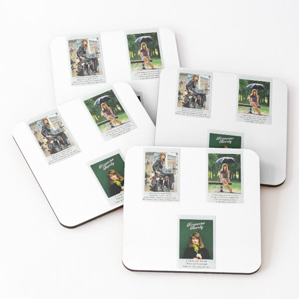 Item preview, Francoise Hardy Painted Art Sticker Set / T Shirt designed and sold by DiverseDazzle.
