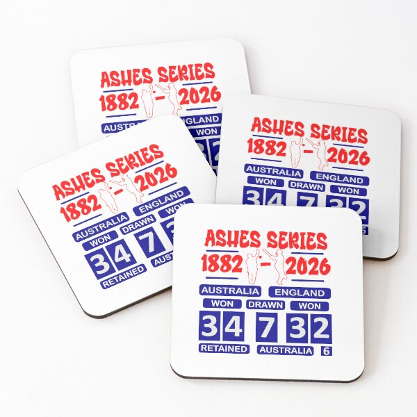 Item preview, Australia vs England Cricket Rivalry Scoreboard Art designed and sold by MimsTees.
