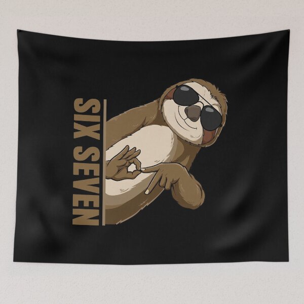 Item preview, Cool Sloth Six Seven 67 Birthday Shirt designed and sold by LashondaGreen89.