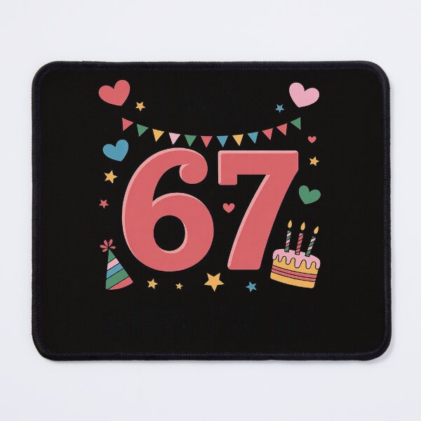 Item preview, I was 6 Now I'm 7 Year Old Birthday 7th Kids 67 designed and sold by HudsonErik.
