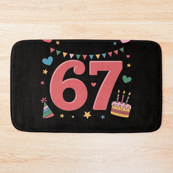 Item preview, I was 6 Now I'm 7 Year Old Birthday 7th Kids 67 designed and sold by HudsonErik.