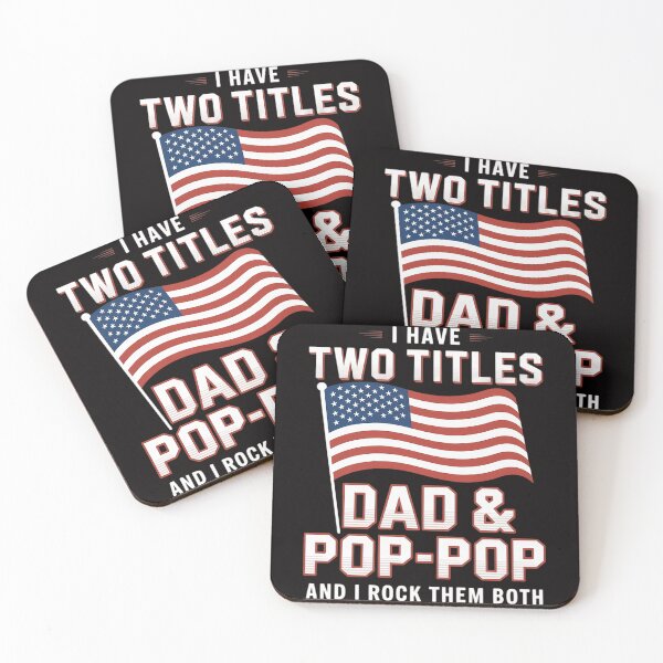 Item preview, I Have Two Titles Dad & Pop-Pop I Rock Them Both - Pop-Pop designed and sold by HudsonErik.