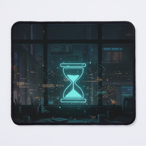Item preview, DEEPHOUR: Neon Hourglass designed and sold by deephour-studio.
