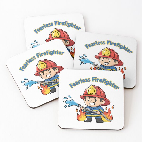 Item preview, Fearless Firefighter – Everyday Hero Tee designed and sold by Muzgle.