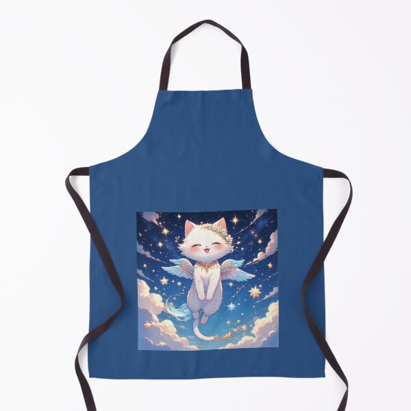 Item preview, Cat Angel flying in the starry sky. designed and sold by Natalia-Vlad.