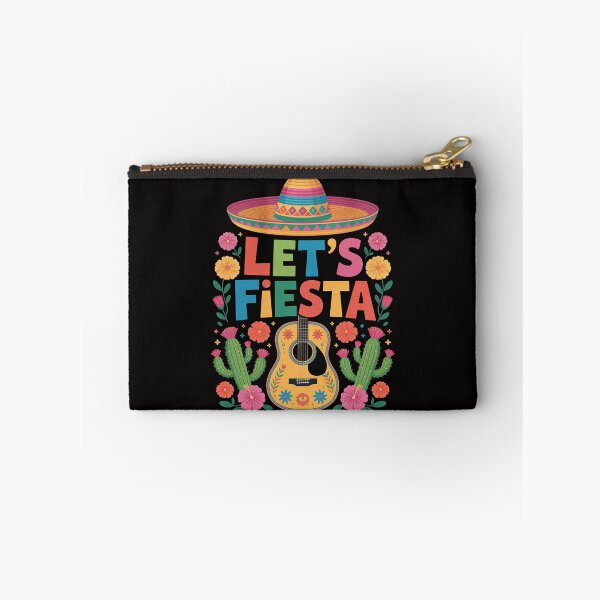 Item preview, Cinco de Mayo Let’s Fiesta Mexican Sombrero Guitar designed and sold by DarioRosales.