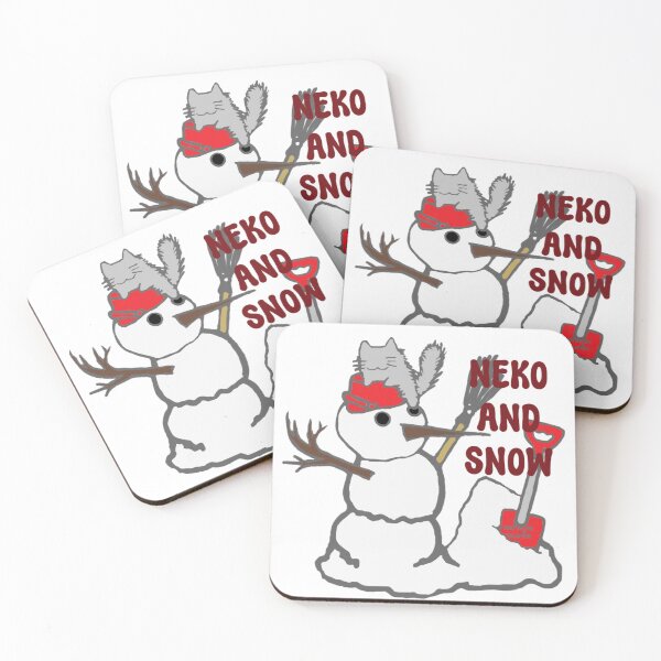 Item preview, Bossa Neko Plays in the Snow – Gentle Winter Fun | Neko no Hige Collection designed and sold by nanaronnicoron.