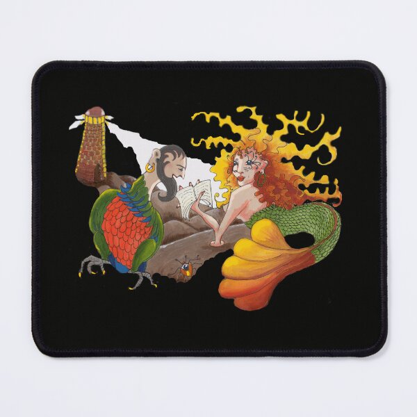 Item preview, Whimsical Creatures mermaid and birdman designed and sold by Annie18c.