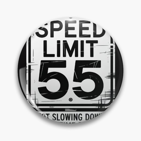 Item preview, 55th Birthday Speed Limit Sign 55 Year Old designed and sold by HermanTricia.