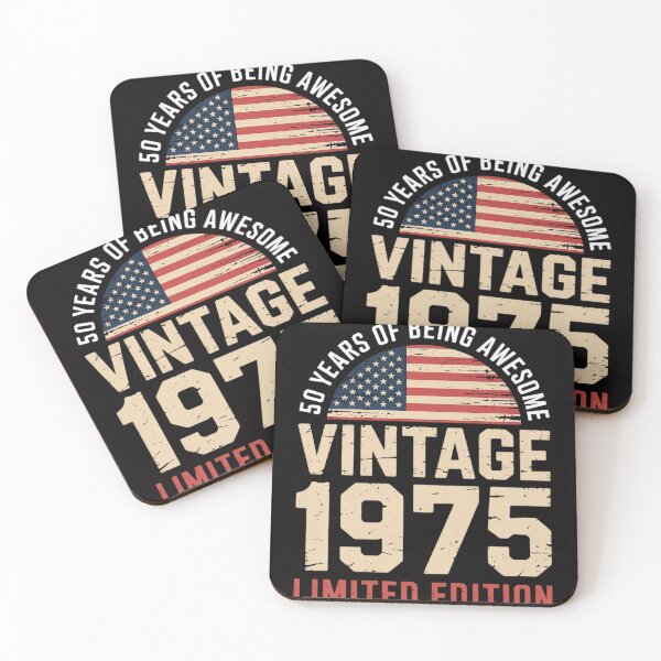 Item preview, 50th Birthday Gift men born 1975 turning 50 Year Old designed and sold by HermanTricia.