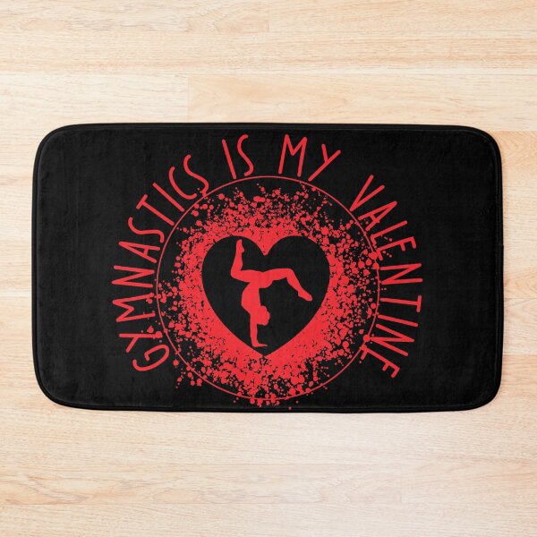 Item preview, Gymnastics Valentine Heart Splatter Design designed and sold by LashondaGreen89.