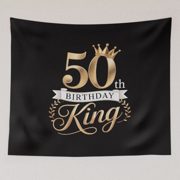 Item preview, 50 Year Old Birthday King Husband 50th B-Day designed and sold by DarioRosales.