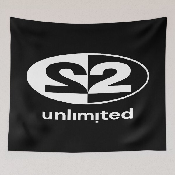 Item preview, 2 Unlimited Logo 90s Dance Music Retro Rave Energy designed and sold by Design Atlas.