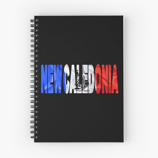 Item preview, NEW CALEDONIA - Flag Flying in Wind cut to Letters Souvenir Sticker Shirt designed and sold by Adam Gormley.