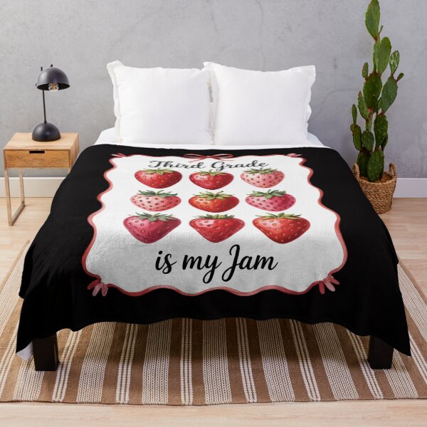 Item preview, Third Grade is My Jam Strawberry Third Grade Teacher designed and sold by HermanTricia.