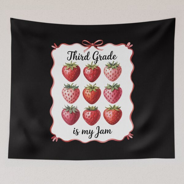 Item preview, Third Grade is My Jam Strawberry Third Grade Teacher designed and sold by HermanTricia.