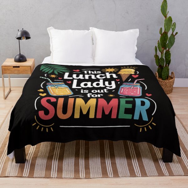 Item preview, This Lunch Lady Is Out For Summer End of School Year designed and sold by DarioRosales.
