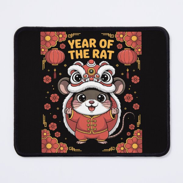 Item preview, Year Of The Rat Chinese New Year 2020 Lion Dance designed and sold by HermanTricia.
