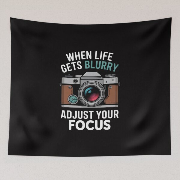 Item preview, When Life Gets Blurry - Photographer Camera Photography designed and sold by HermanTricia.